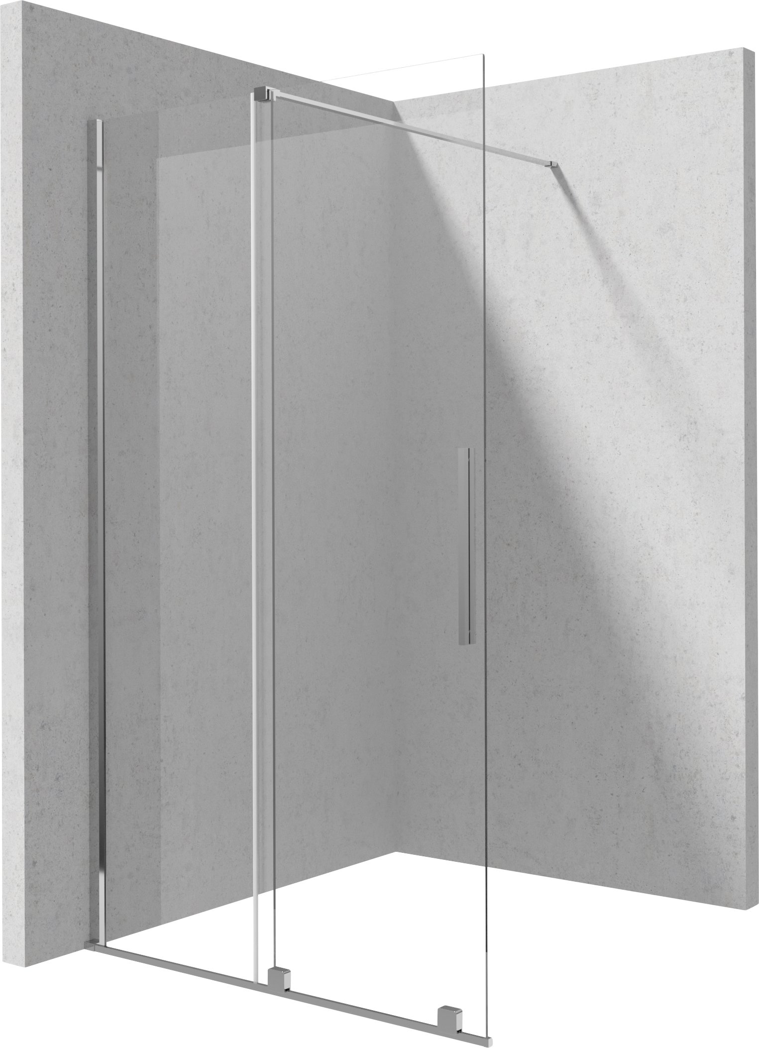 Deante Prizma sprchová zástěna walk-in 120 cm chrom lesk/průhledné sklo KTJ_032R
