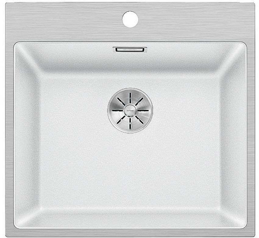 Blanco Subline 500-IF/A granitový dřez 54.3x51 cm bílá 524114