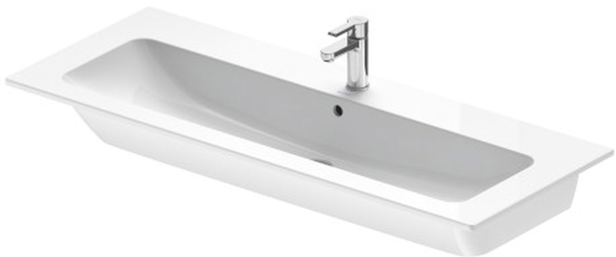 Duravit ME by Starck umyvadlo 123x49 cm obdélníkový nábytkový bílá 2361120000