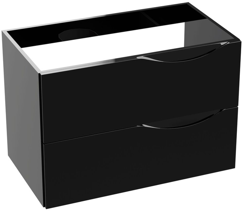 LaVita Kolorado skříňka 80.5x46x54.2 cm pod umyvadlo závěsná černá 5900378324713