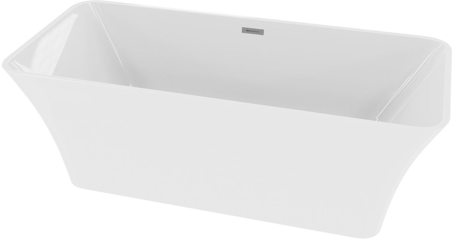 LaVita Rilassa volně stojící vana 170x75 cm obdélníková bílá 5900378322368