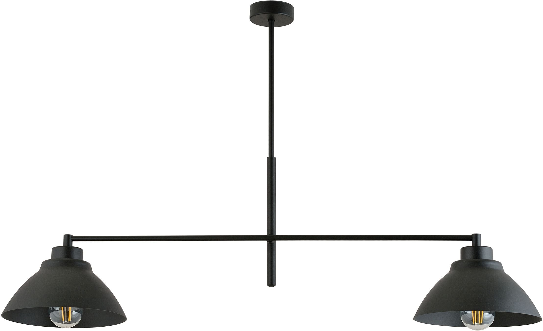 Emibig Maverick stropní světlo 2x15 W černá 1211/2