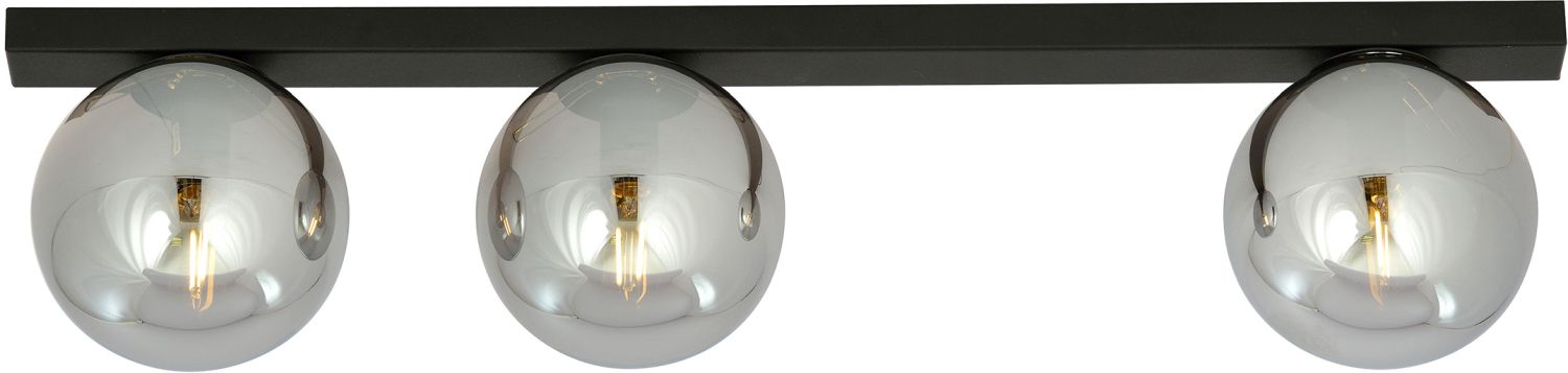 Emibig Fit stropní světlo 3x10 W černá-grafitová 1122/3