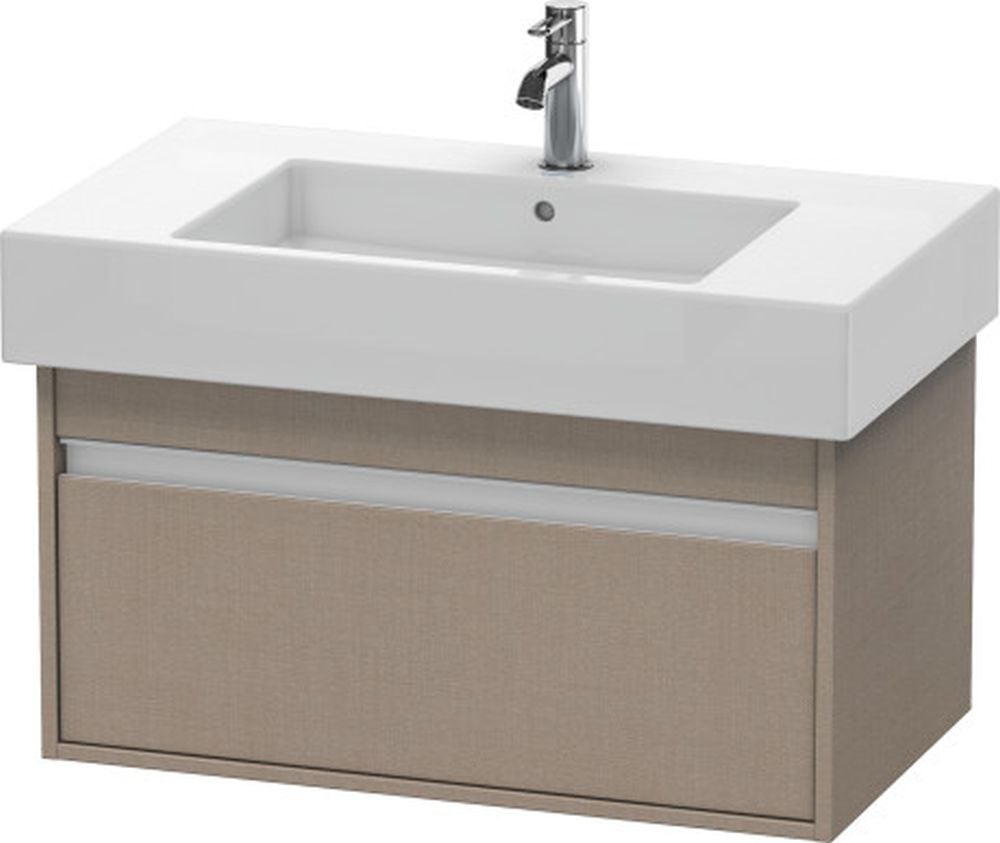 Duravit Ketho skříňka 80x45.5x41 cm pod umyvadlo závěsná len KT669007575