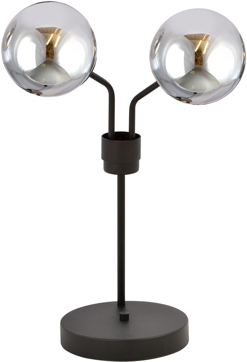 Emibig Nova stolní lampa 2x10 W černá-grafitová 1140/LN2