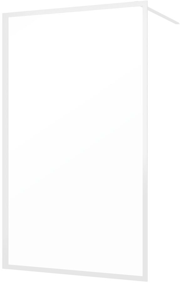 Sealskin Contour sprchová zástěna walk-in 140 cm bílá matný/průhledné sklo CDA31386025100