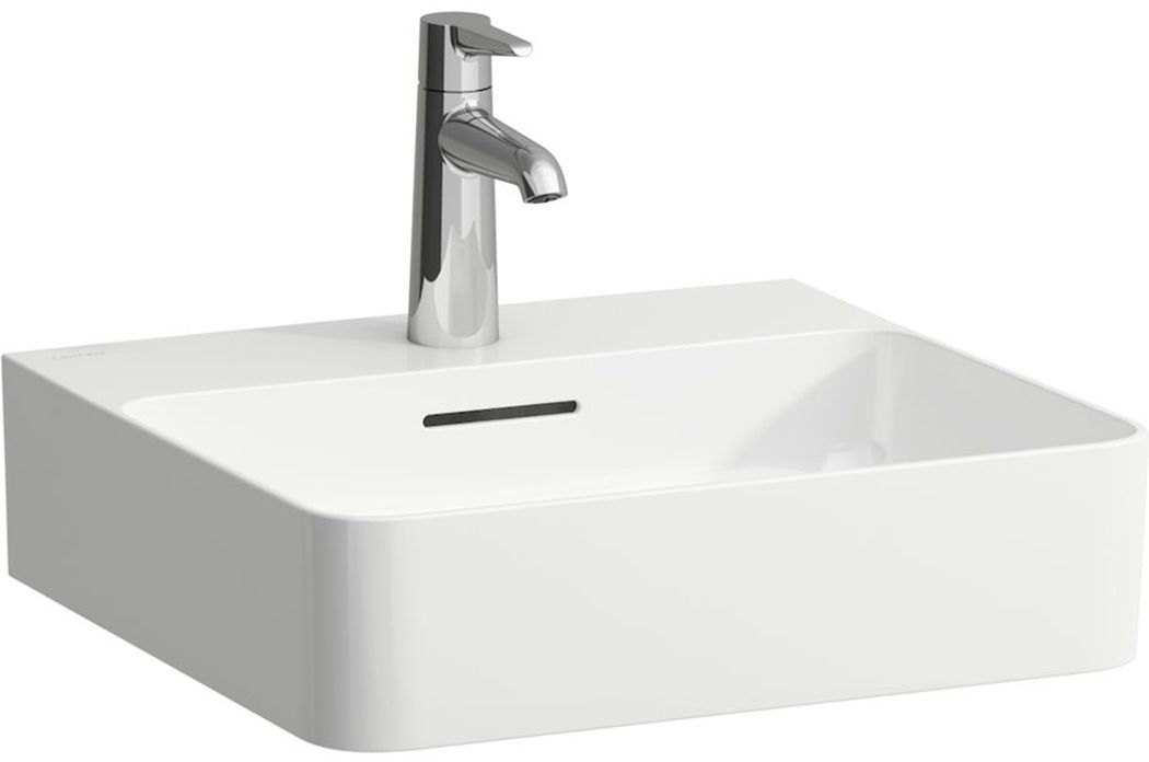 Laufen Val umyvadlo 45x42 cm obdélníkový klasický bílá matný H8152817571041
