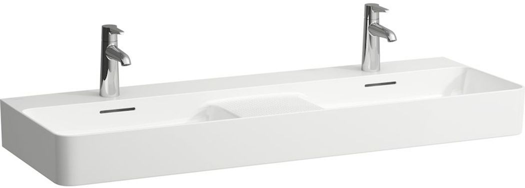 Laufen Val umyvadlo 120x42 cm obdélníkový klasický bílá matný H8142827571041