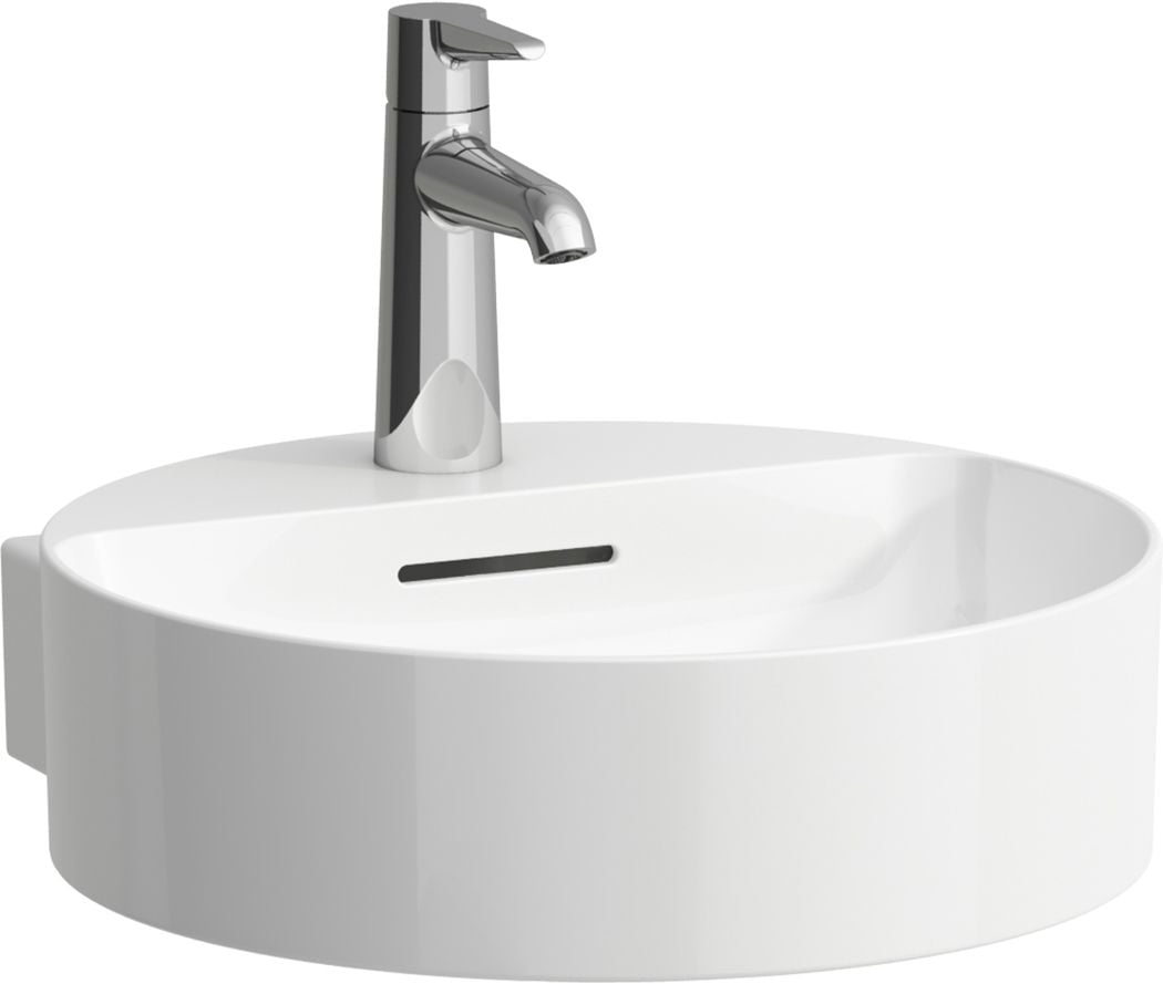 Laufen Val umyvadlo 42.5x40 cm kulatý klasický bílá lesk H8112814001041