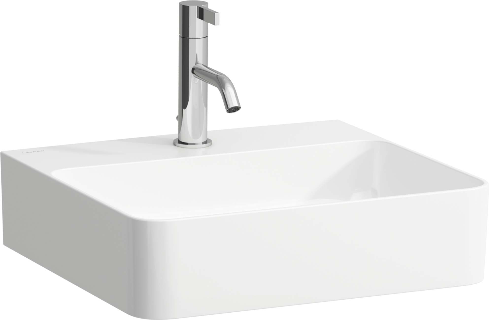 Laufen Val umyvadlo 45x42 cm obdélníkový klasický bílá lesk H8152814001041