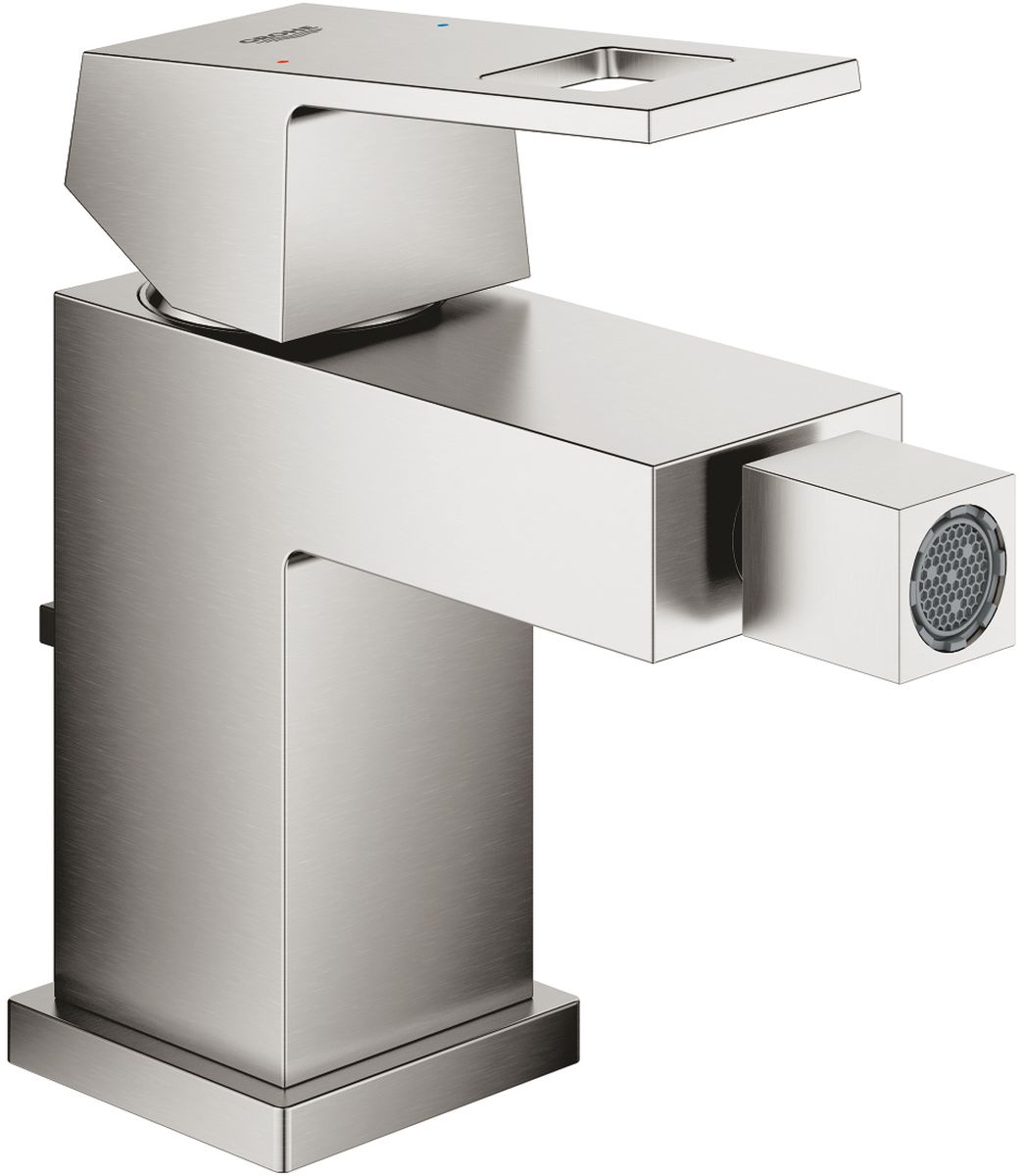 Grohe Eurocube bidetová baterie stojící SuperSteel 23138DC0