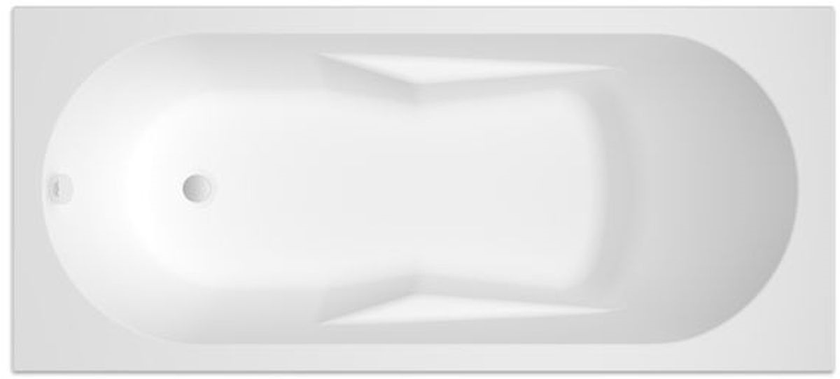 Riho Lazy obdélníková vana 170x75 cm bílá B078001005