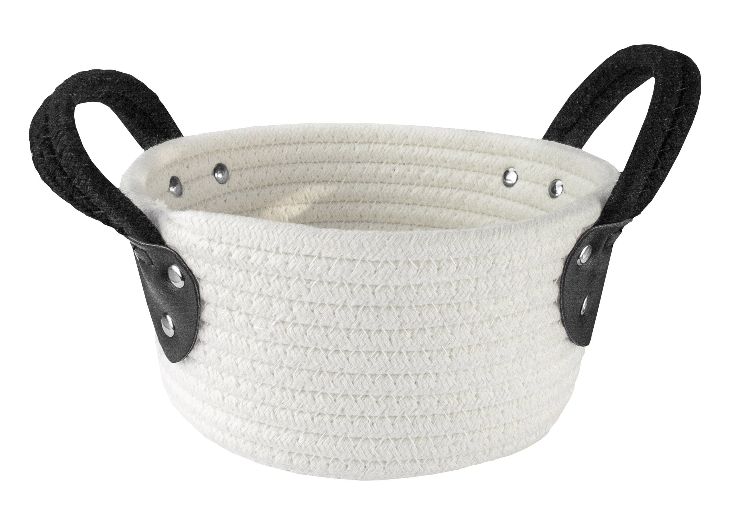 Kleine Wolke Patch koupelnový košík bílá-černá 8649926059