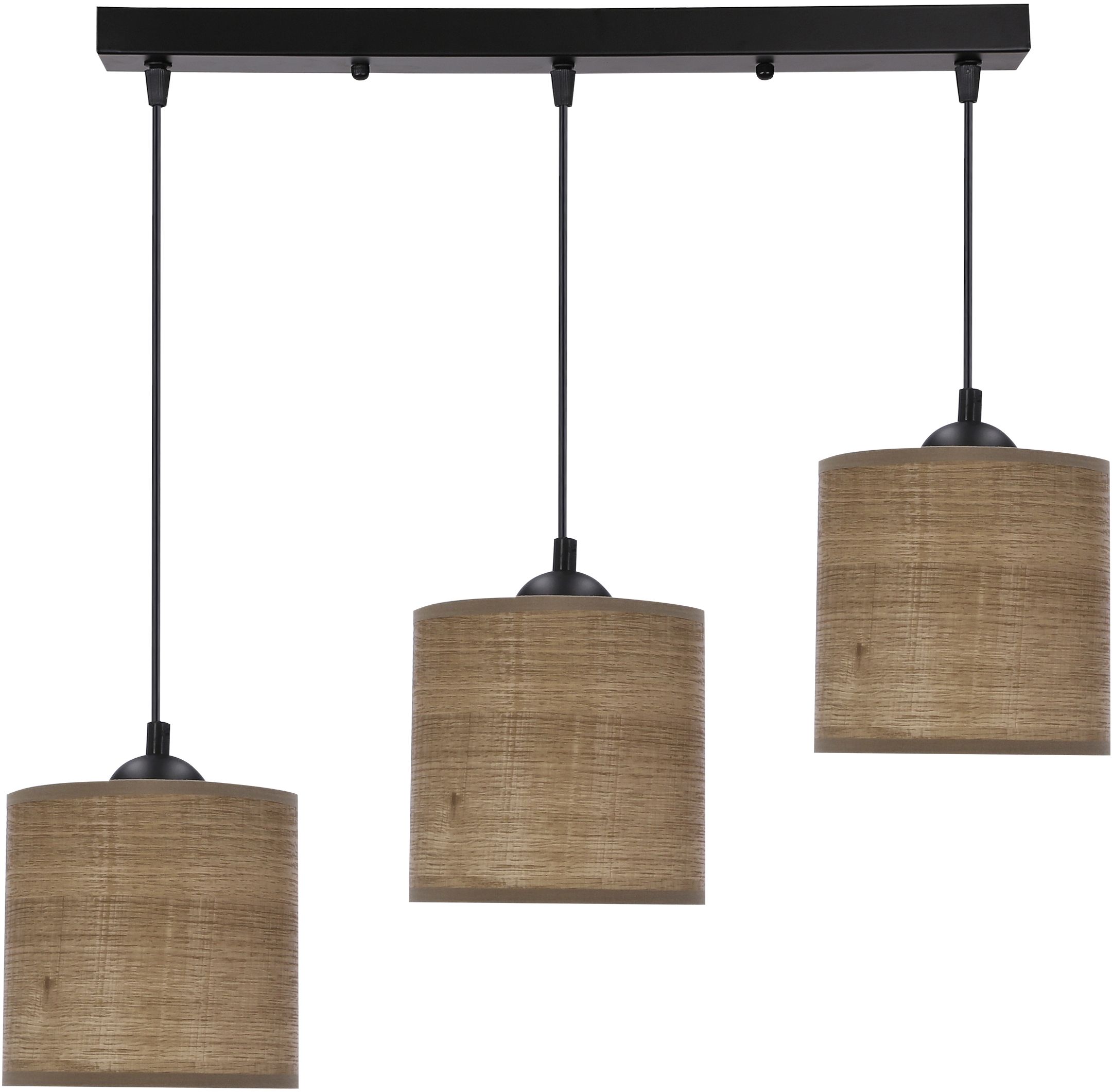 Candellux Legno závěsné svítidlo 4x40 W černá-béžová 33-18335