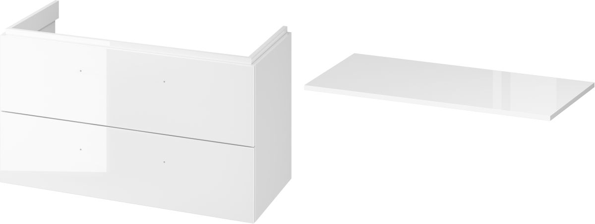 Set skříňka Cersanit Larga S932-076, deska Cersanit Larga S932-025