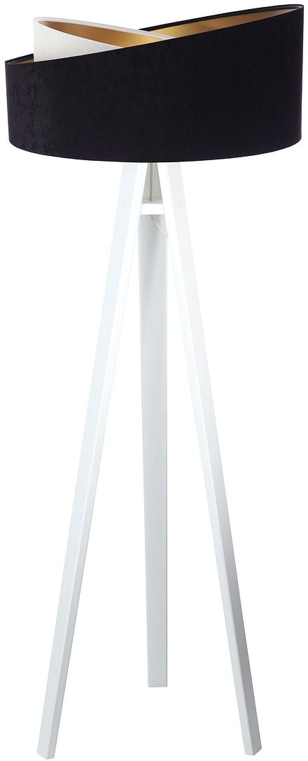 BPS Koncept Galaxy stojací lampa 1x60 W bílá-černá-zlatá 060P-025W