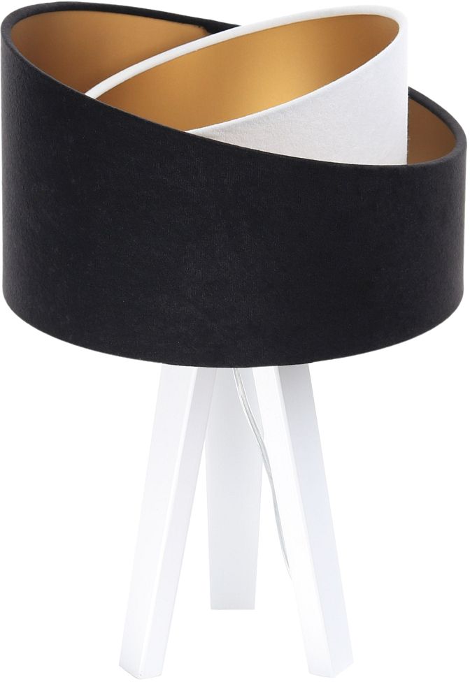 BPS Koncept Galaxy stolní lampa 1x60 W bílá-černá-zlatá 060S-025W