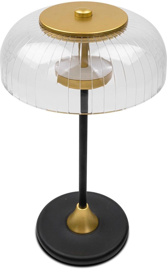 Altavola Design Vitrum stolní lampa 1x7.2 W černá-zlatá LA104/T