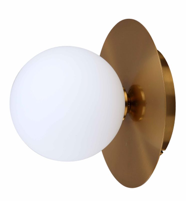 Light Prestige Roma nástěnné svítidlo 1x5 W bílá-zlatá LP-1345/1WGD