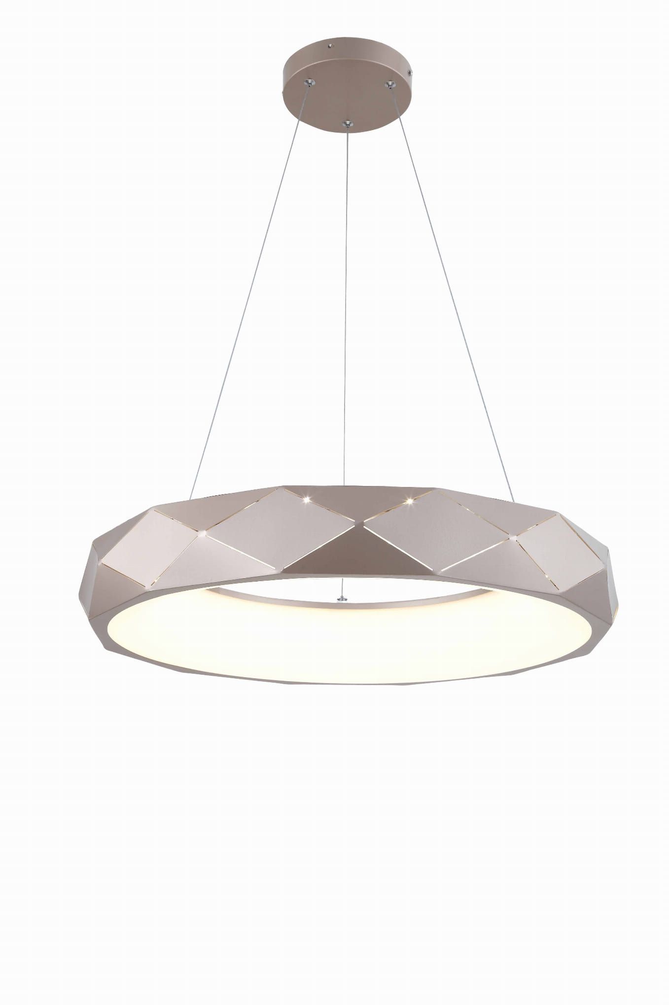 Light Prestige Reus závěsné svítidlo 1x36 W zlatá LP-8069/1PLEDGD