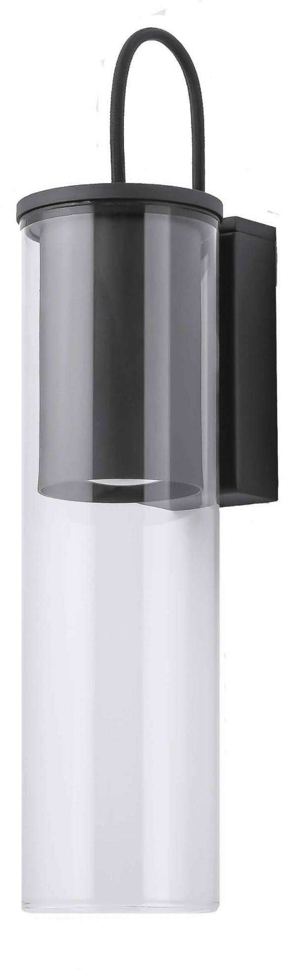 Light Prestige Manacor nástěnné svítidlo 1x50 W černá-průhledná LP-232/1WBK