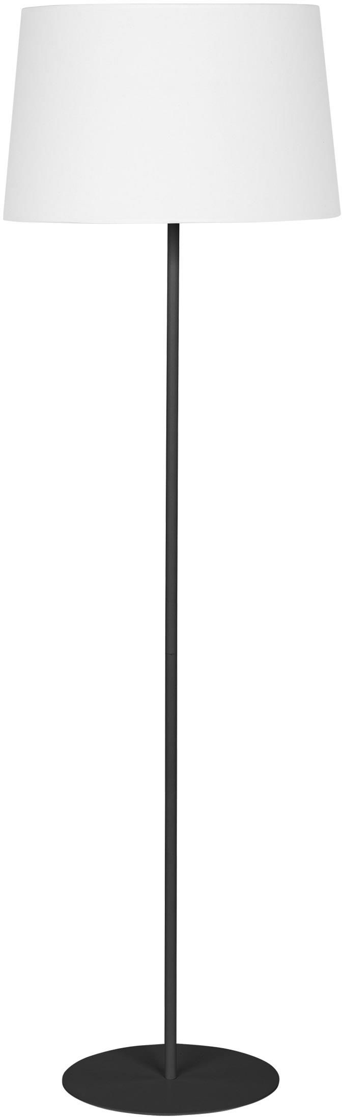 TK Lighting Maja stojací lampa 1x15 W bílá-černá 5547