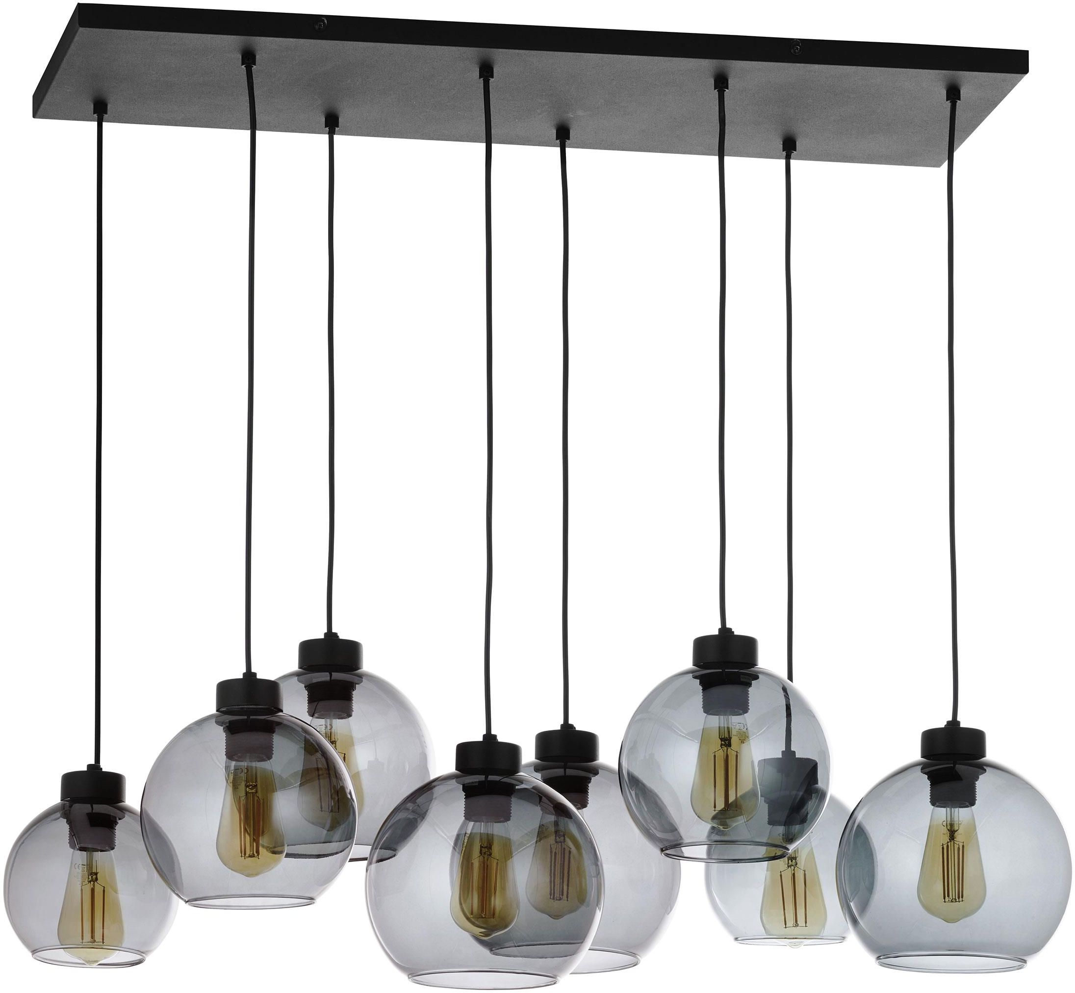 TK Lighting Cubus závěsné svítidlo x15 W černá-grafitová 4113