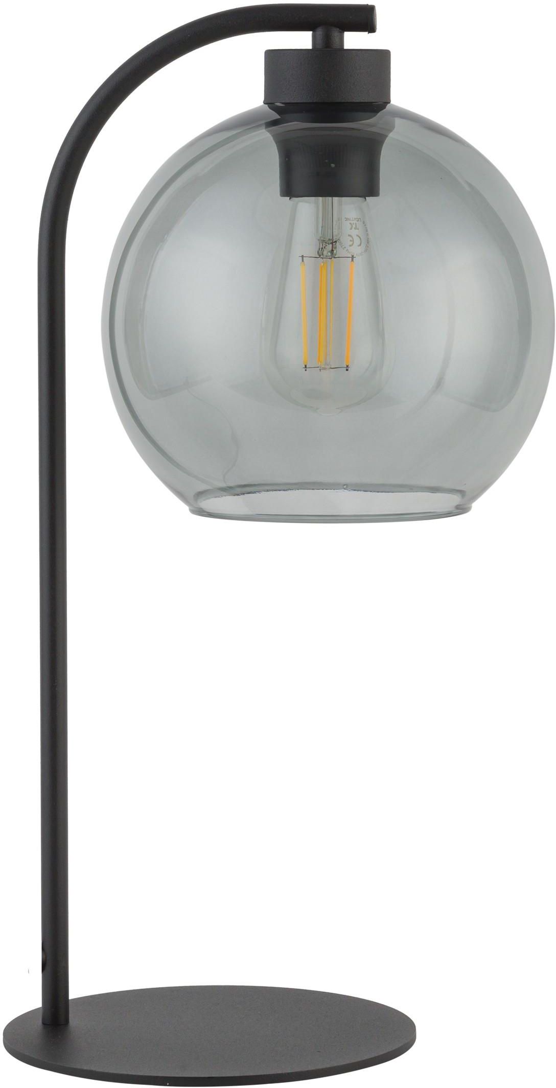 TK Lighting Cubus stolní lampa 1x15 W černá-grafitová 5102