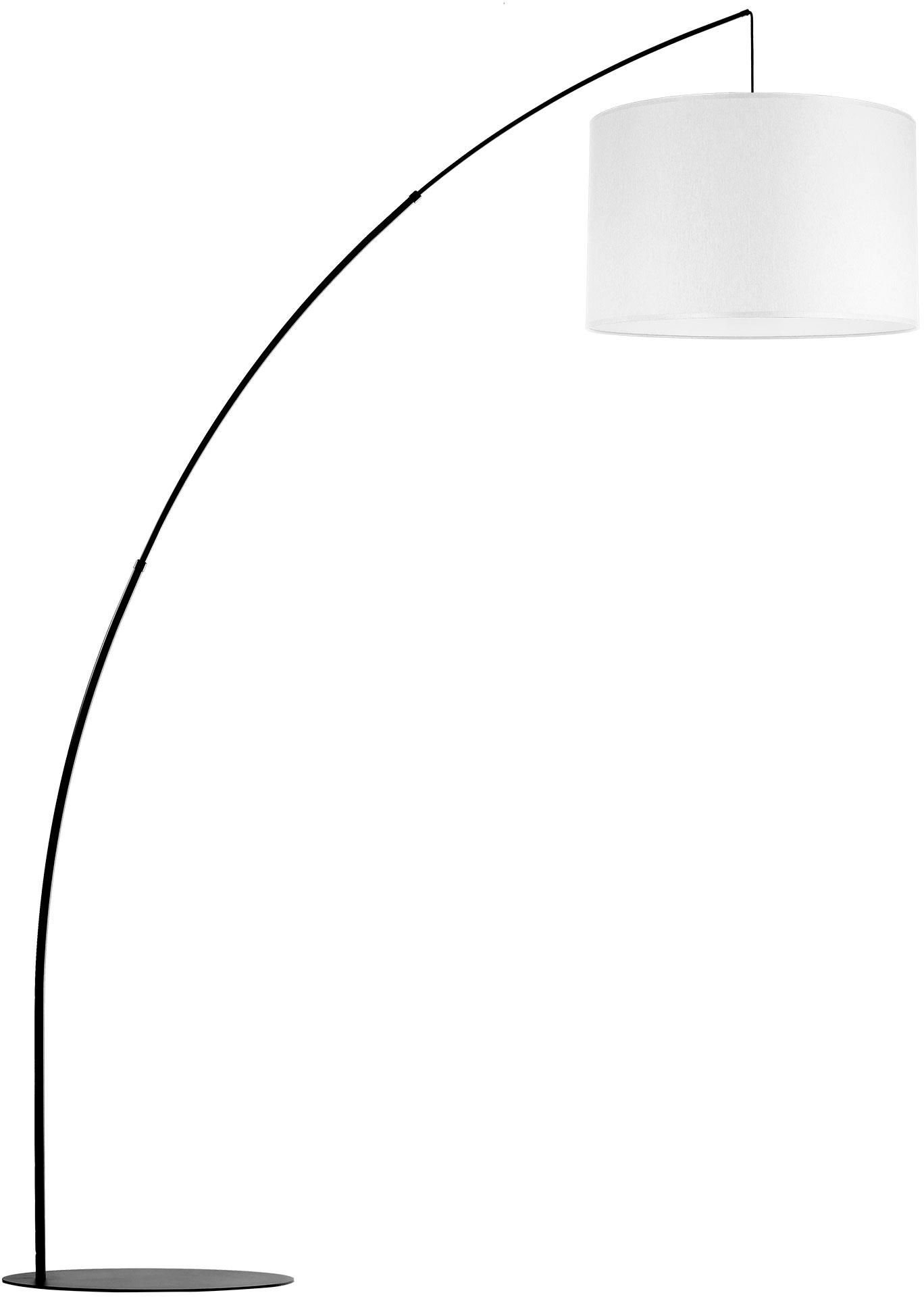 TK Lighting Moby stojací lampa 1x15 W bílá-černá 3060