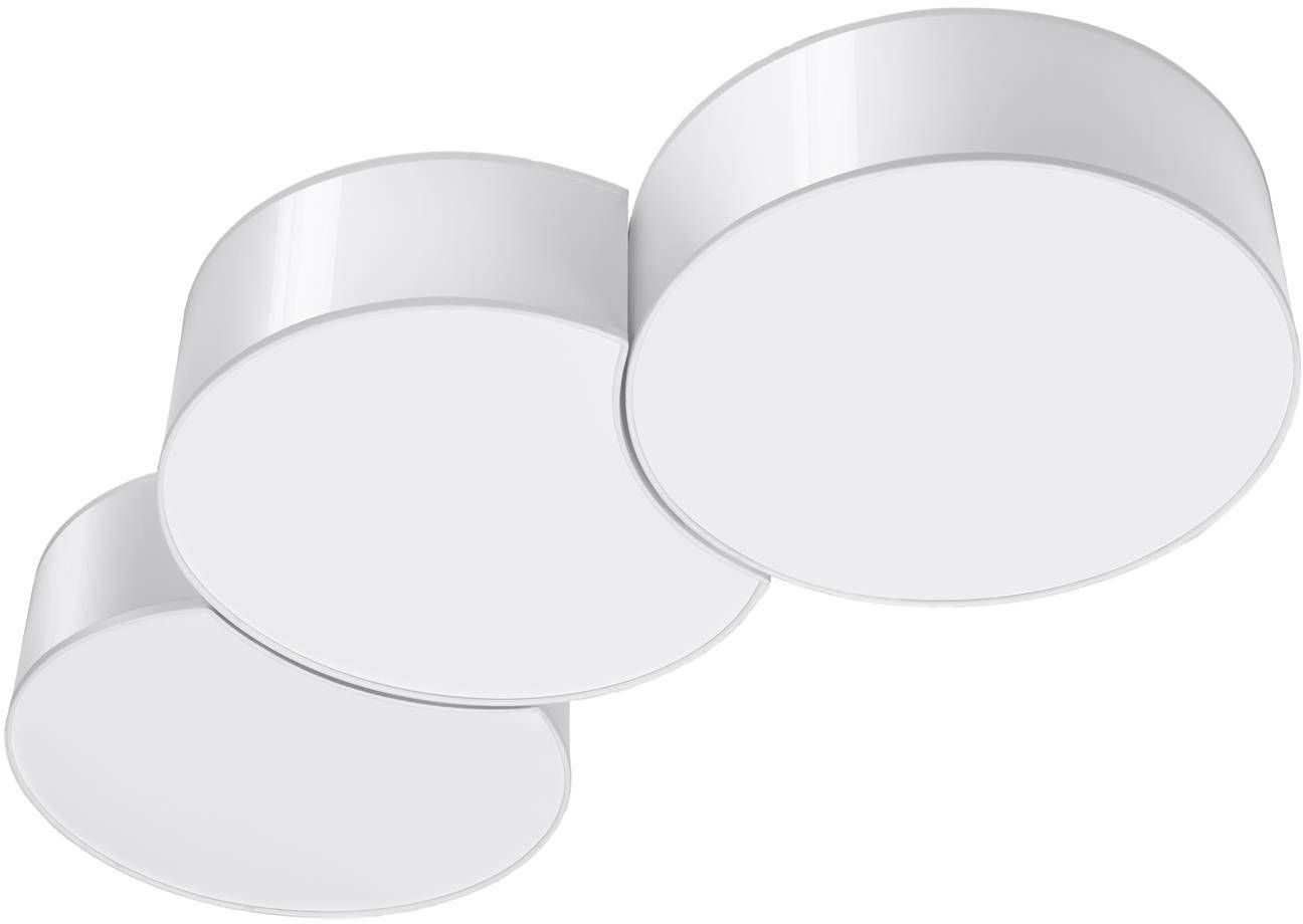 Sollux Lighting Circle nástěnné svítidlo 6x60 W bílá SL.1051