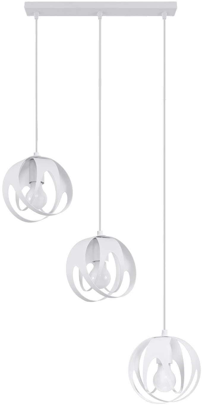 Sollux Lighting Tulos závěsné svítidlo 3x60 W bílá SL.1085