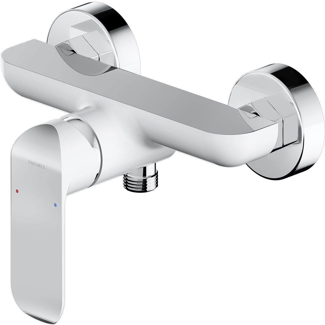 Omnires Sacramento sprchová baterie nastěnná chrom-bílá SC2340CRB