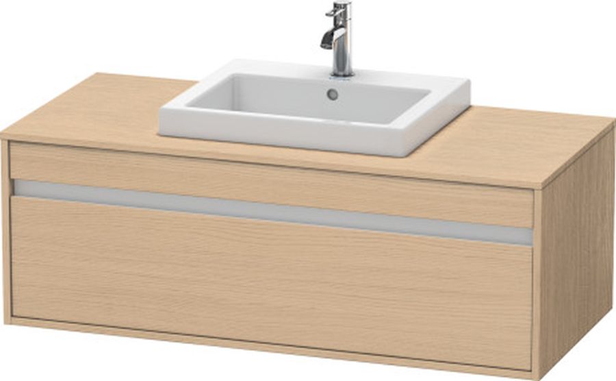 Duravit Ketho skříňka 120x55x42.6 cm pod umyvadlo závěsná dub KT679603030