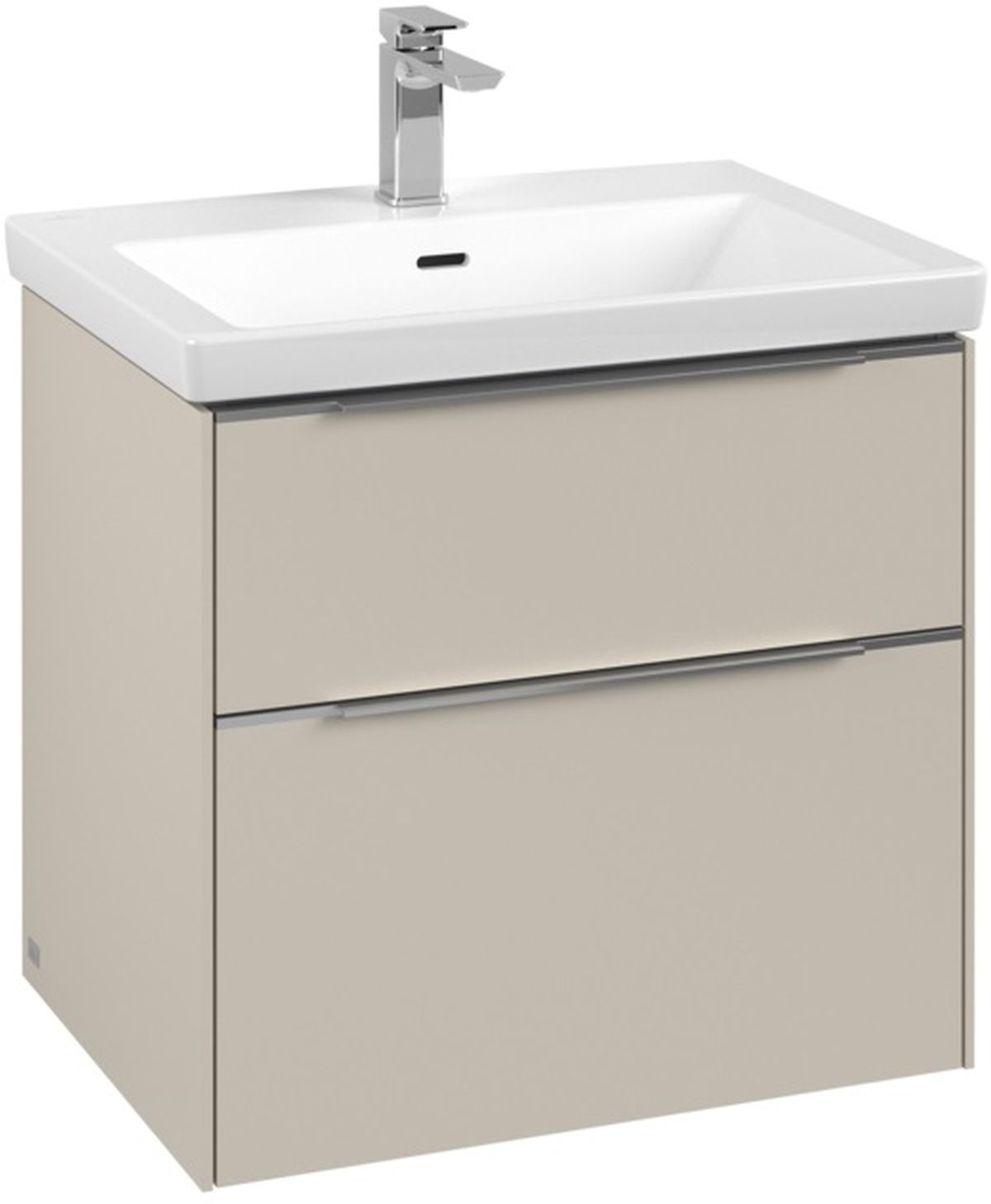 Villeroy & Boch Subway 3.0 skříňka 62.2x47.8x57.6 cm pod umyvadlo závěsná šedá C57600VN