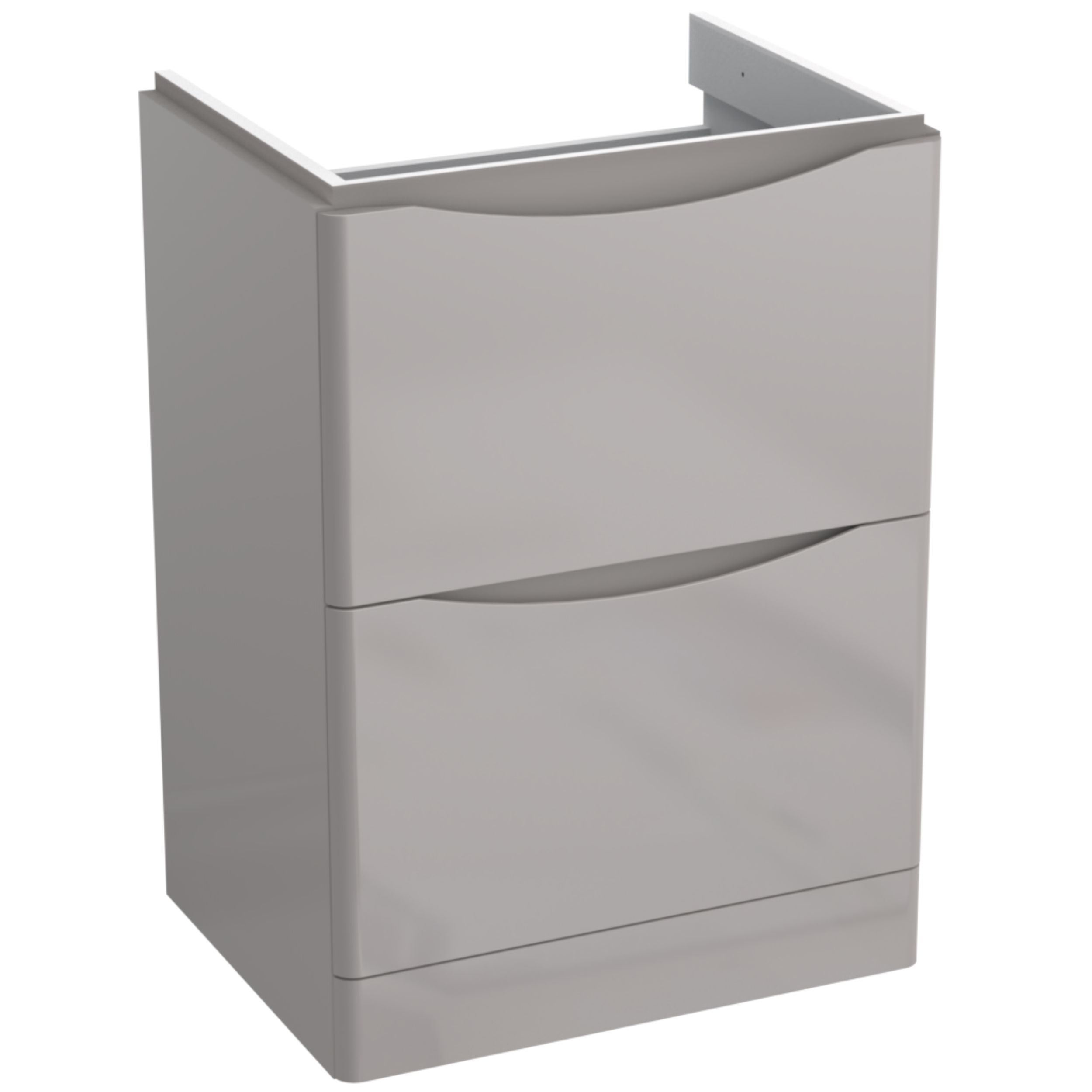 Strama Austin skříňka 58.6x44.6x81.7 cm pod umyvadlo stojící šedá 11.102.04
