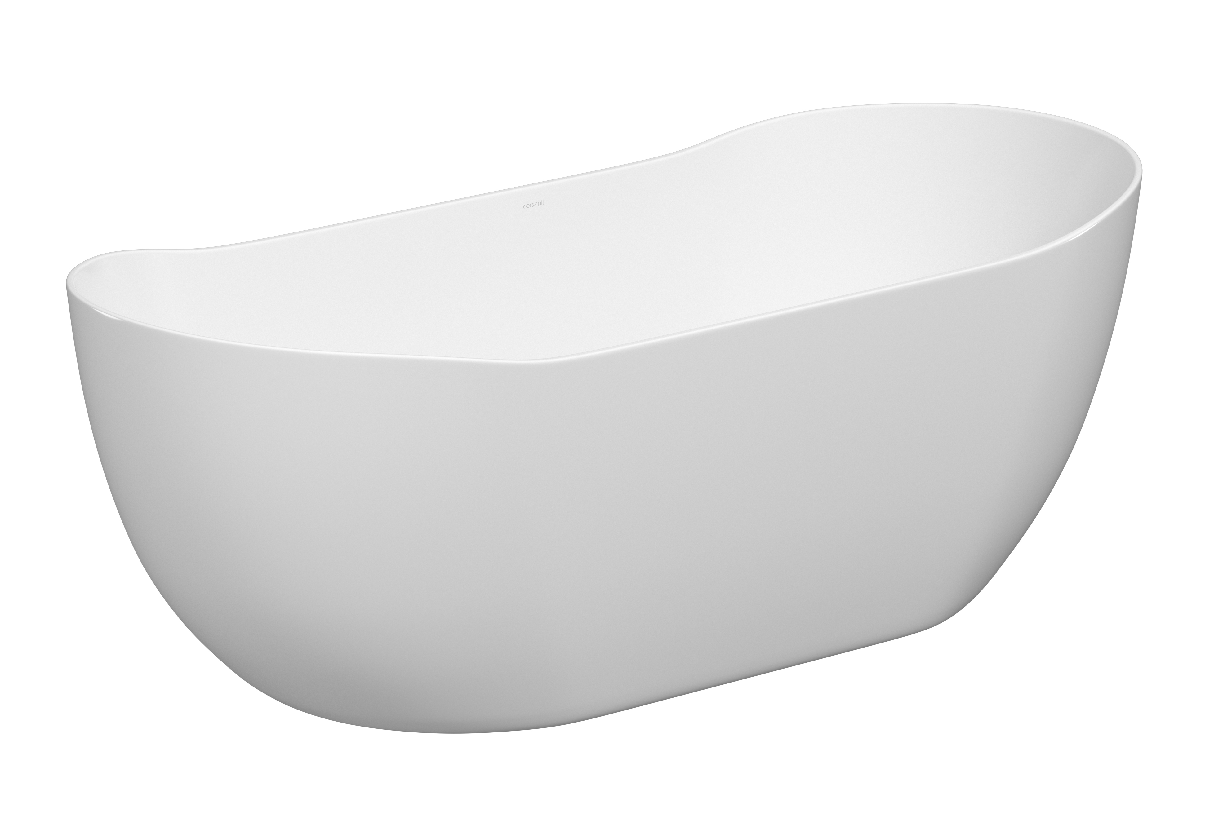 Cersanit Inverto volně stojící vana 180x80 cm oválná bílá S301-372