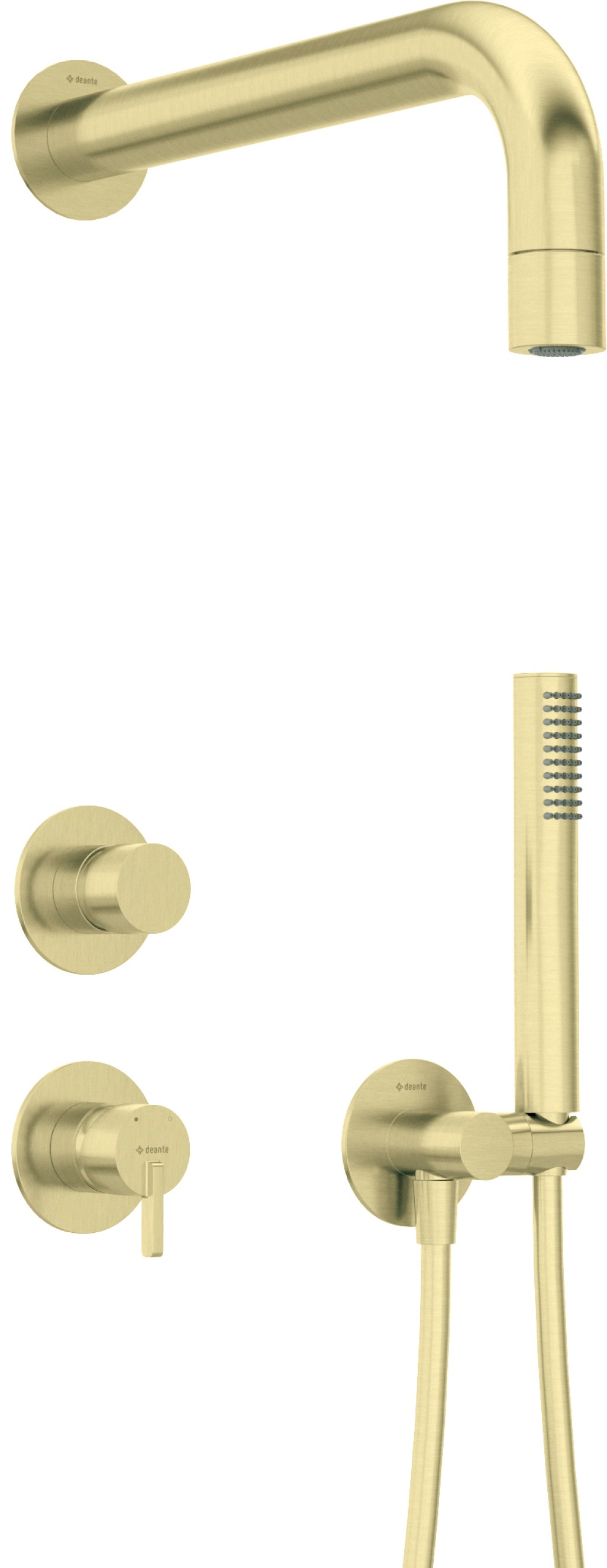 Deante Silia sprchová sada pod omítku zlatá NQSR9XK