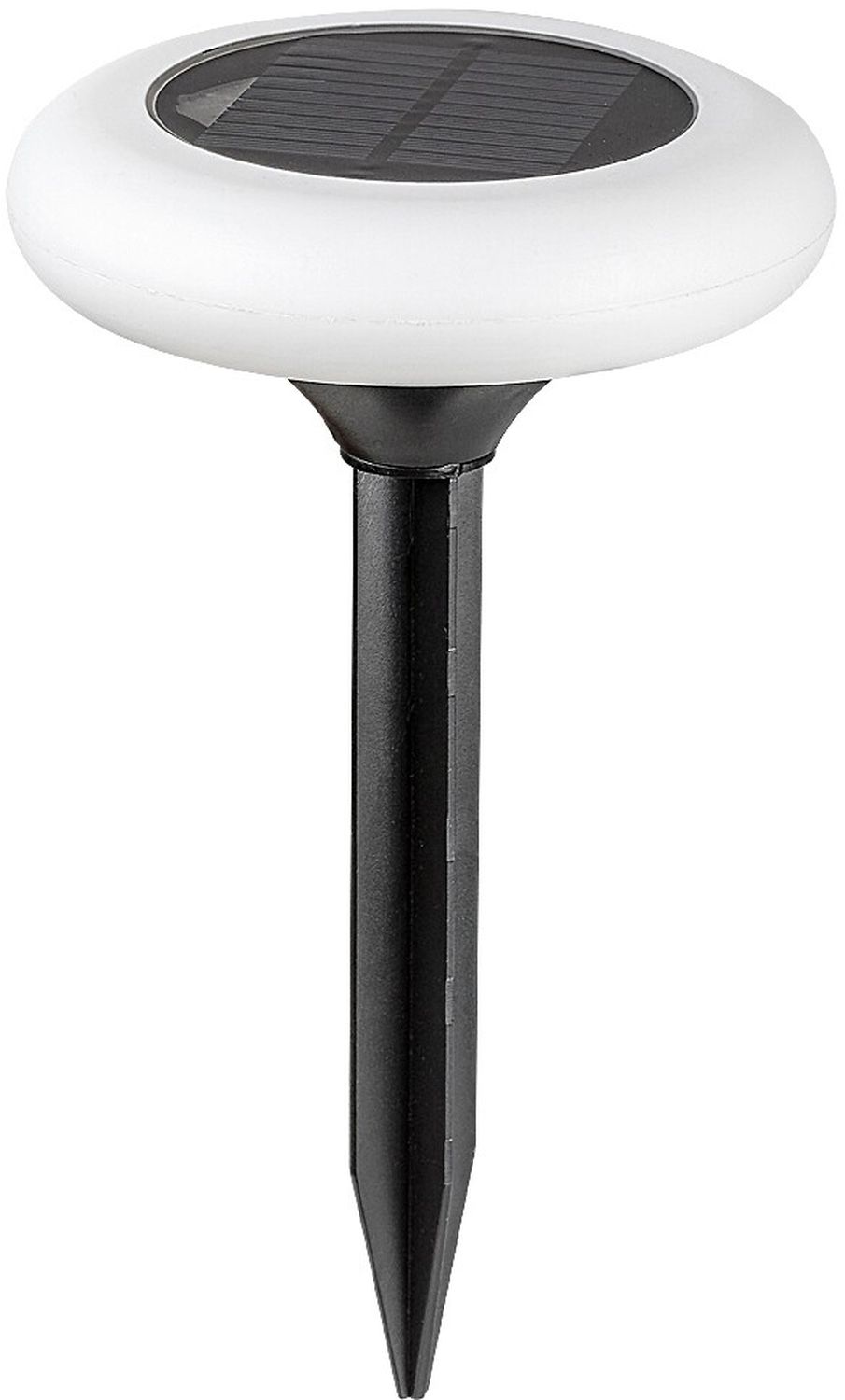 Rabalux Haiti solární stojací lampa 1x0.6 W černá-mléčná 7069