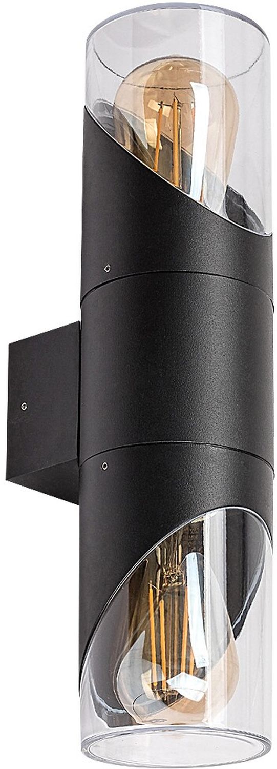 Rabalux Novigrad venkovní nástěnné svítidlo 1x28 W černá 7237