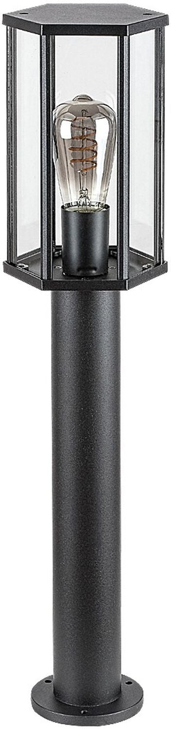 Rabalux Dubrovnik venkovní stojací lampa 1x40 W černá-průhledná 7240