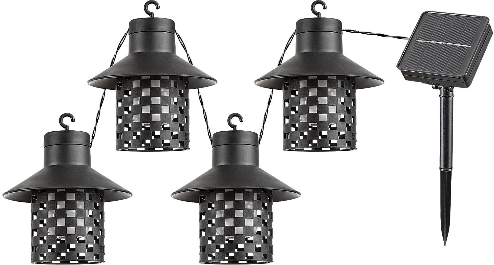 Rabalux Ximpu venkovní dekorační řetěz x0.1 W černá 77003