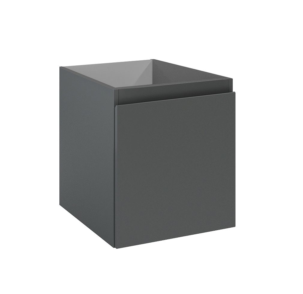 Oltens Vernal skříňka 40x45.6x47 cm pod umyvadlo závěsná grafitová 60017400