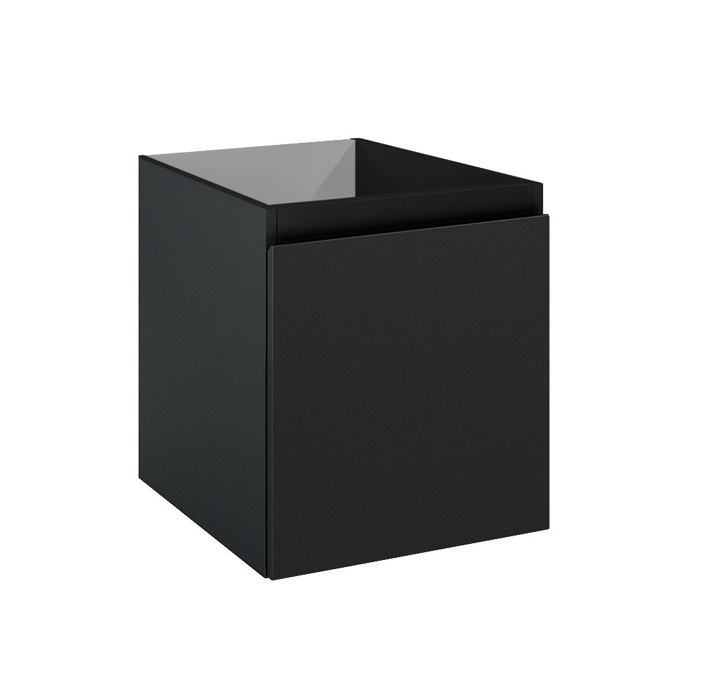 Oltens Vernal skříňka 40x45.6x47 cm závěsná pod umyvadlo černá 60017300