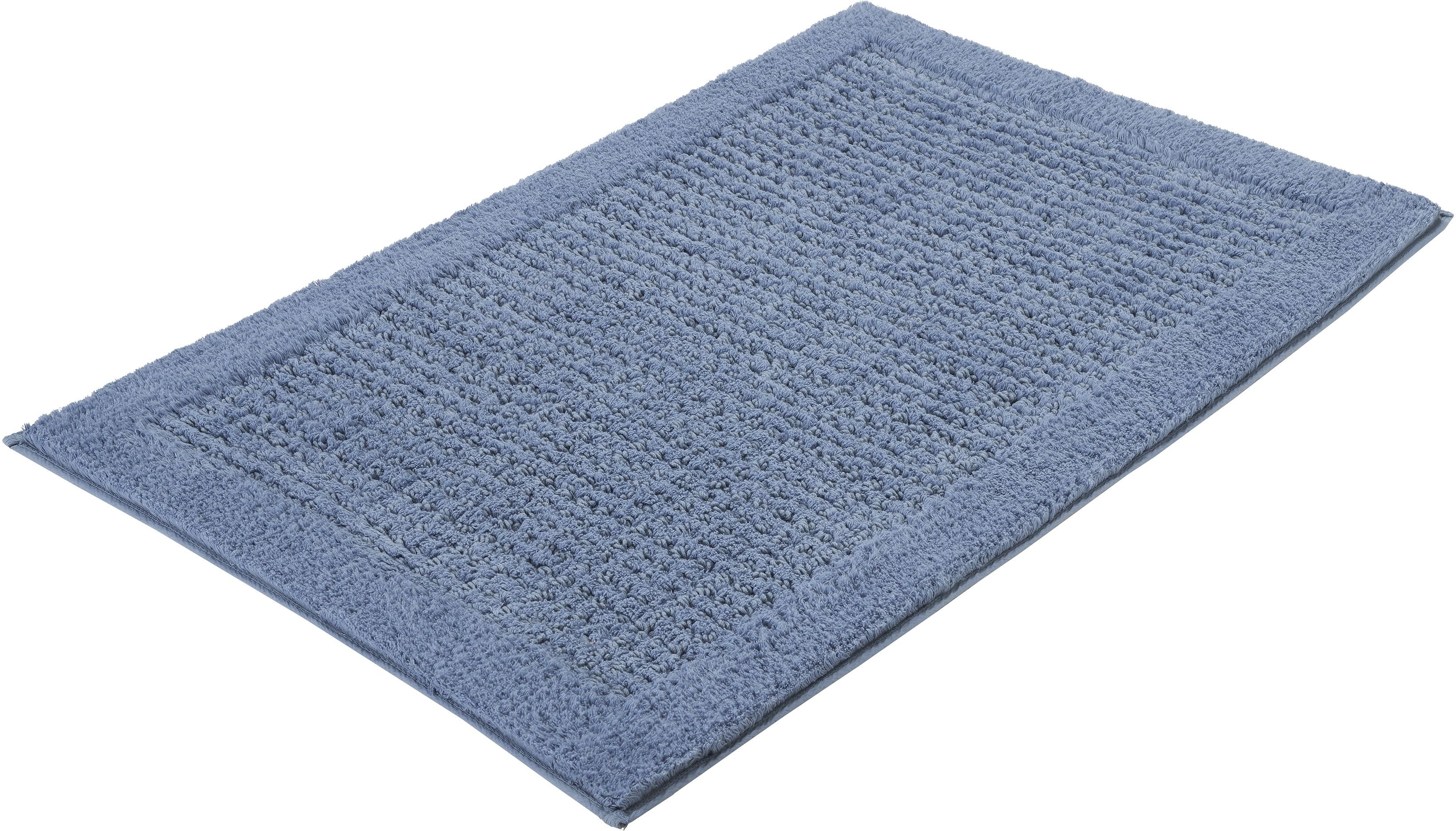Kleine Wolke Net koupelnová podložka 90x60 cm obdélníkový modrá 9171746519