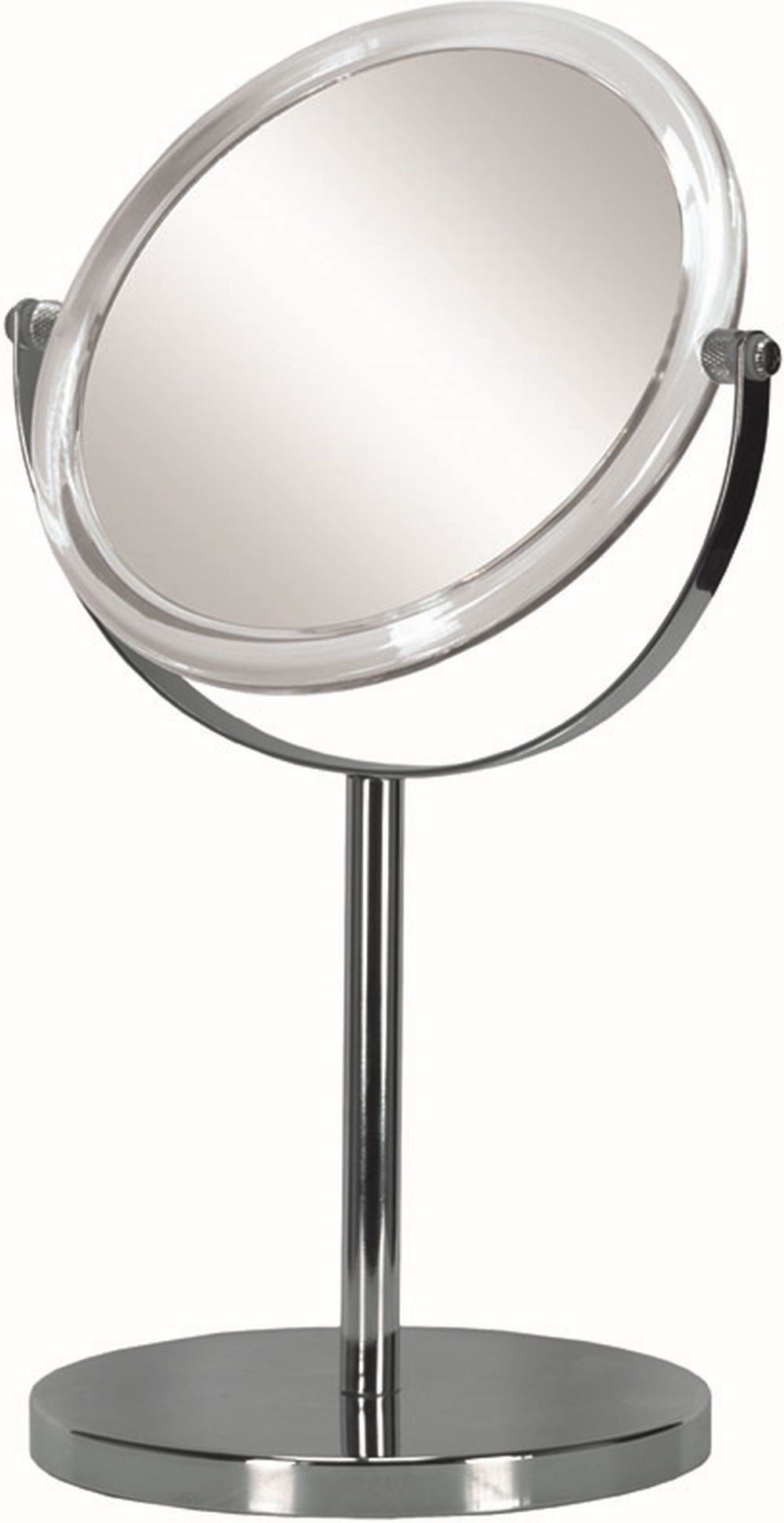 Kleine Wolke Mirror kosmetické zrcátko 15.3x15.3 cm kulaté chrom 5885116886