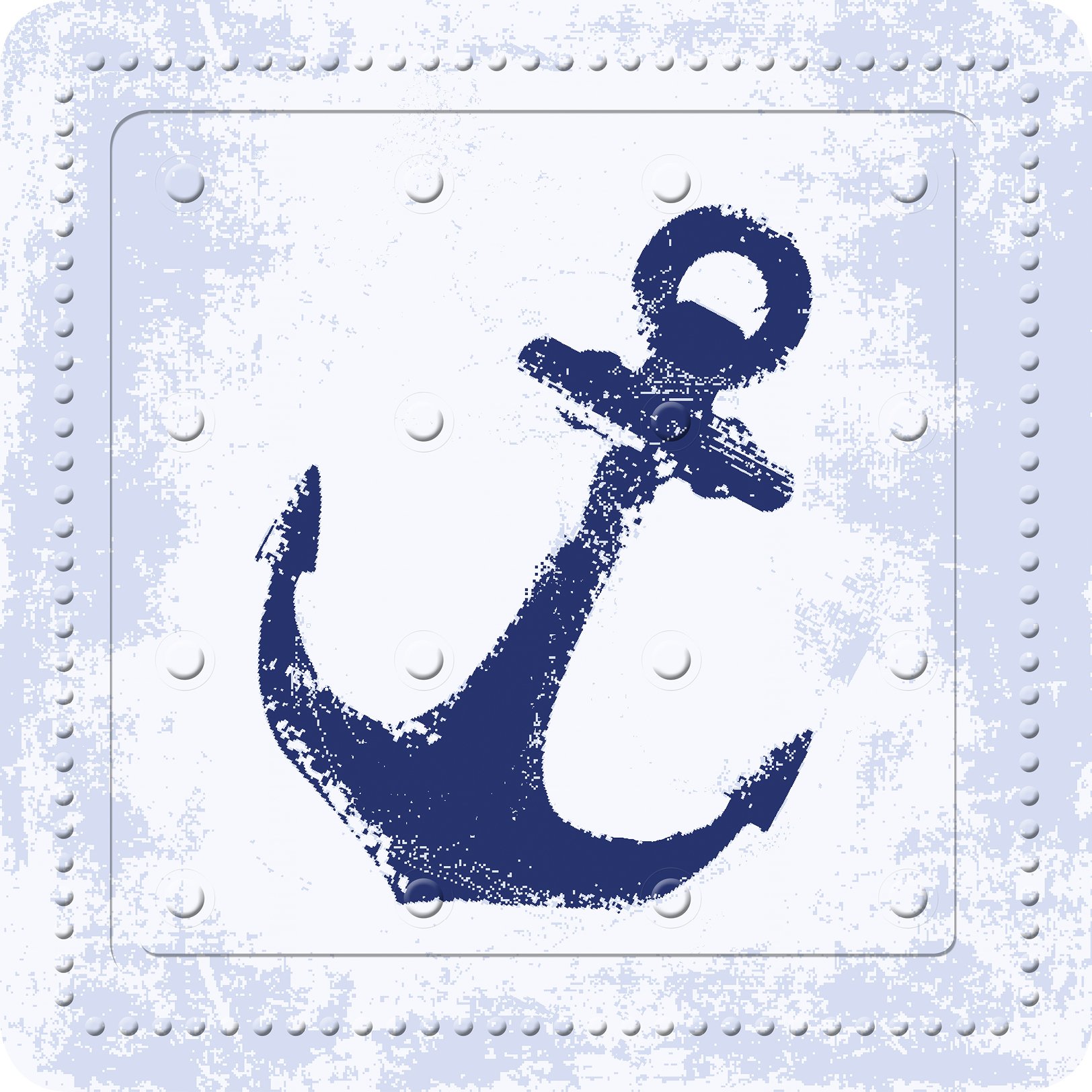 Kleine Wolke Anchor protiskluzová podložka 55x55 cm 4107789002