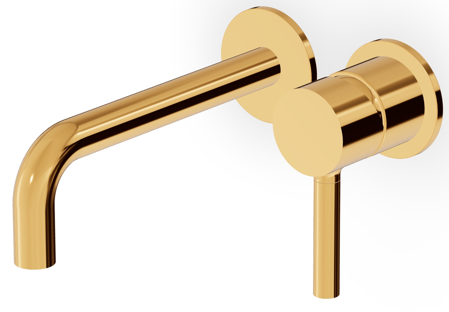 Zucchetti Pan umyvadlová baterie pod omítku zlatá ZP6030.C40