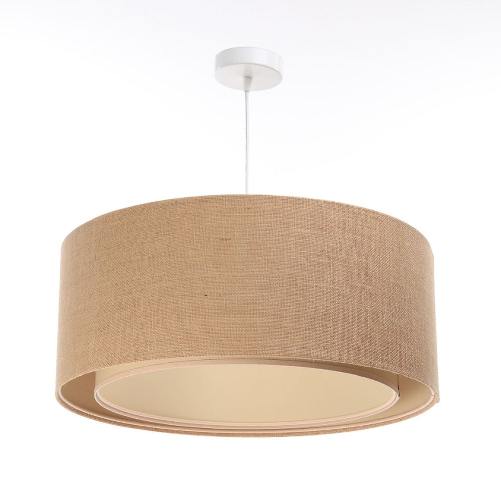 BPS Koncept Boho závěsné svítidlo 1x60 W krémová-béžová 06A-002-40