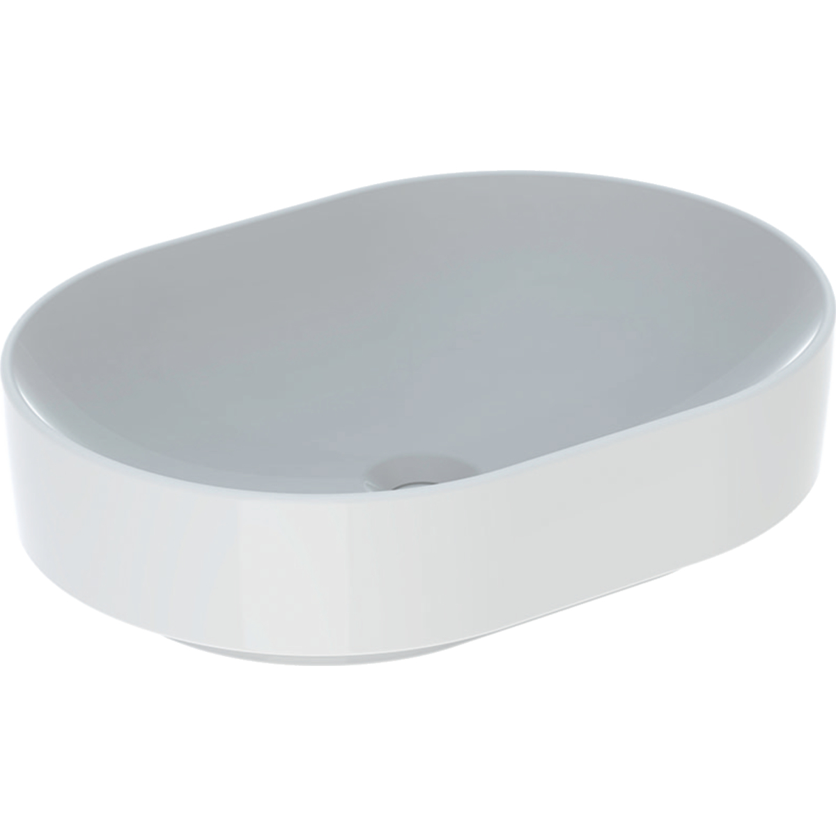 Geberit Variform umyvadlo 55x40 cm oválné na pult bílá 500.774.01.2