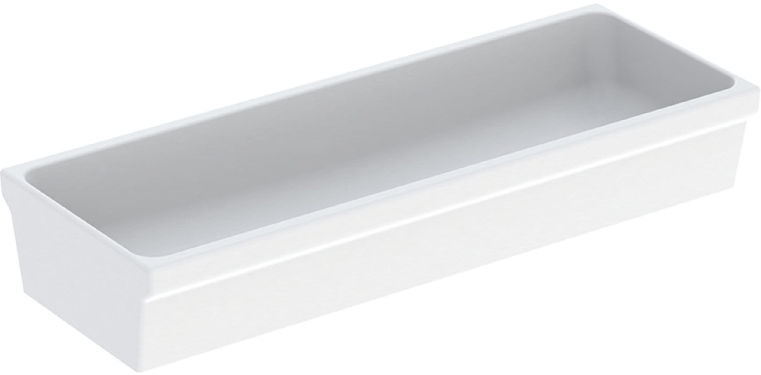 Geberit Publica umyvadlo 90x45 cm obdélníkový na pult bílá 500.899.00.1